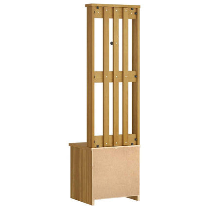 Portemanteau SANDNES 45x40x159,5 cm bois massif pin