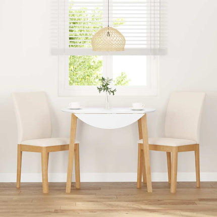 Chaises à manger coussins 2 pcs bois massif caoutchouc