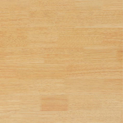 Chaises à manger 2 pcs bois massif naturel caoutchouc