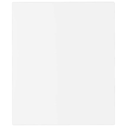 Table à manger blanc bois massif et caoutchouc