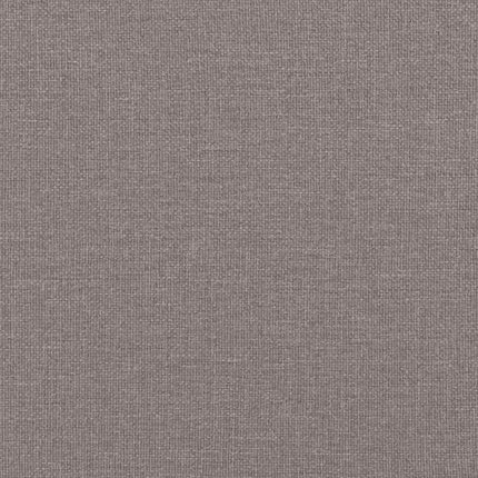 Chaises à manger lot de 4 taupe tissu