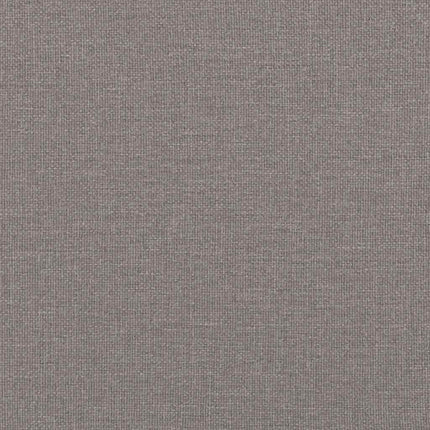 Chaises à manger lot de 6 taupe tissu