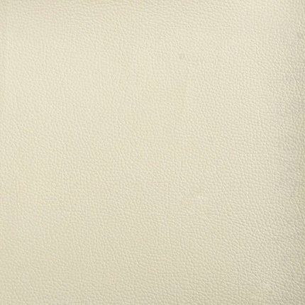 Chaises à manger lot de 6 crème similicuir