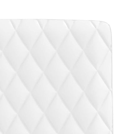 Chaises à manger lot de 6 blanc similicuir