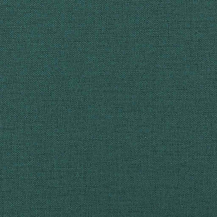 Chaises à manger lot de 6 vert foncé tissu