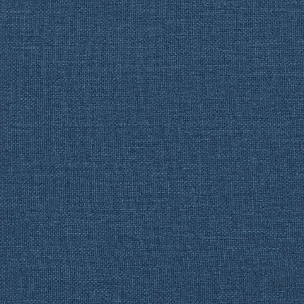 Chaises à manger lot de 6 bleu tissu