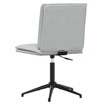 Chaises à manger lot de 4 Gris clair Velours