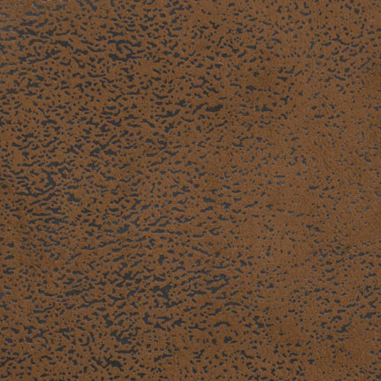 Chaises à manger lot de 6 marron similicuir daim