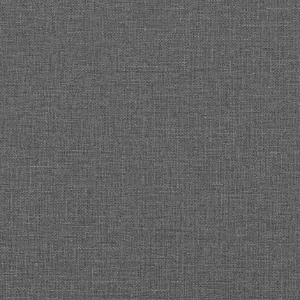 Chaises à manger lot de 6 gris foncé tissu