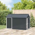 Cage pour oiseaux Anthracite 215 x 112 x 141 cm Acier galvanisé