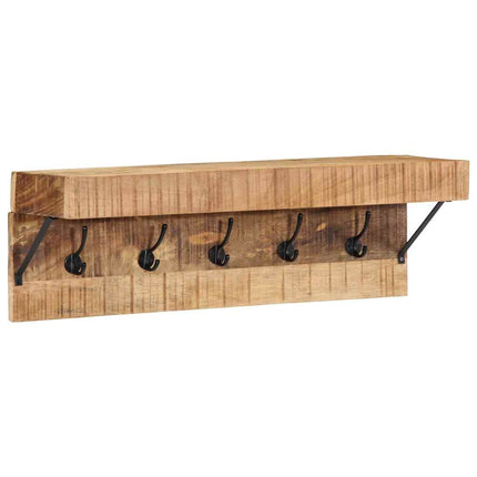 Porte-manteau Marron 73 x 19 x 23 cm Bois de manguier massif
