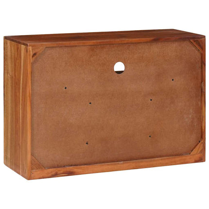 Buffet avec tiroir Marron 80 x 30 x 55 cm Bois d'acacia massif