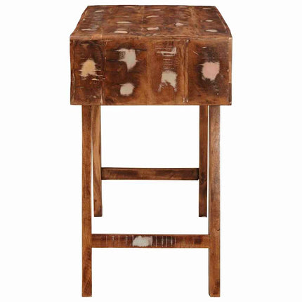 Table de Toilette Marron 90 x 76 x 45 cm Bois récupéré massif