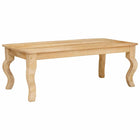 Table basse Marron 100 x 55 x 40 cm bois de manguier massif