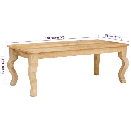Table basse Marron 100 x 55 x 40 cm bois de manguier massif