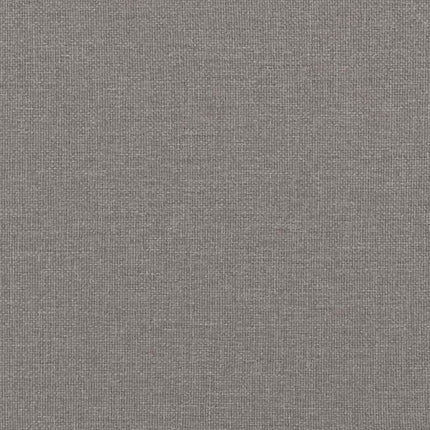 Chaises à manger lot de 2 taupe tissu