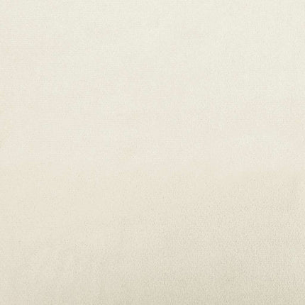 Chaises à manger lot de 2 Crème Velours