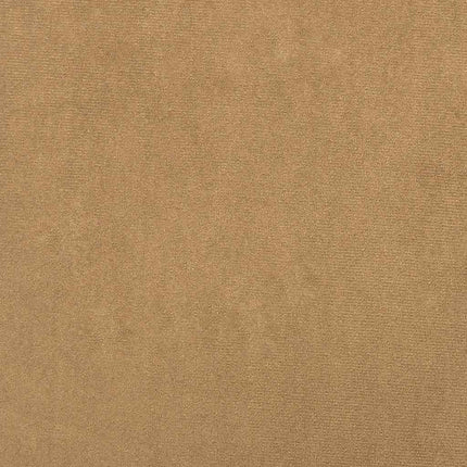 Chaises à manger lot de 2 Marron Velours