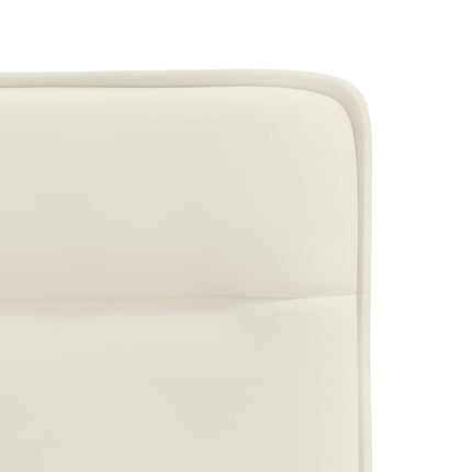 Chaises à manger lot de 2 Crème Velours