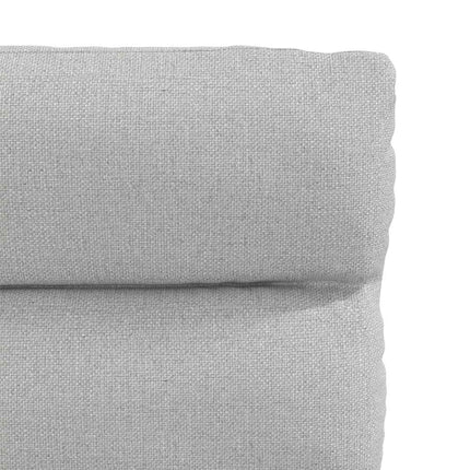 Chaises à manger lot de 2 gris nuage tissu