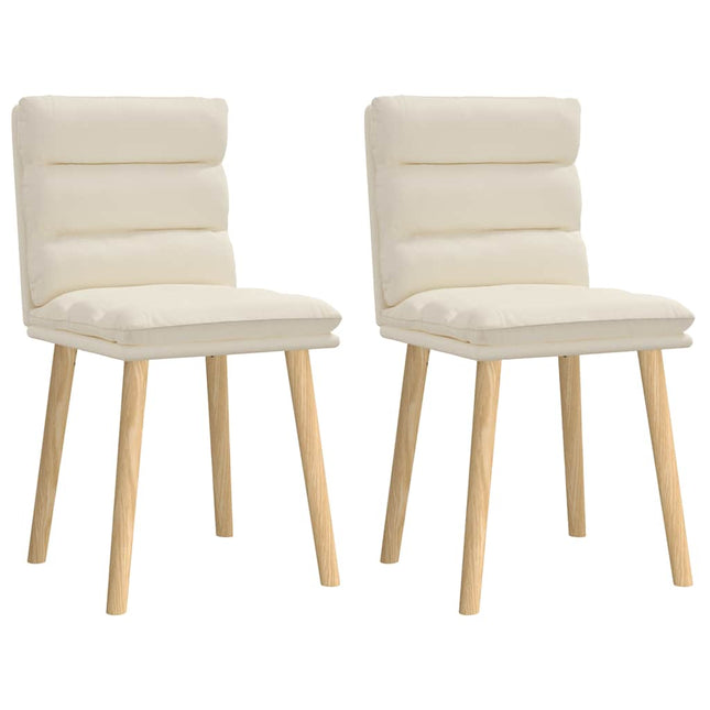 Chaises à manger lot de 2 Lin