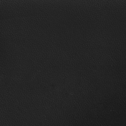 Chaise de salle à manger Noir Similicuir