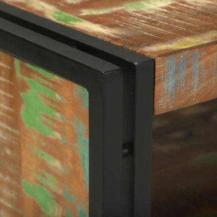 Table basse Marron 120 x 50 x 38 cm bois de récupération massif