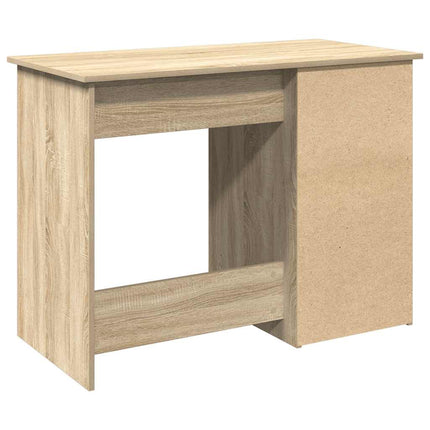 Bureau chêne sonoma 102x50x75 cm bois d'ingénierie