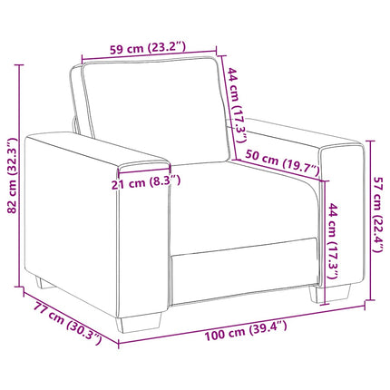 Ensemble de canapés 3 pcs avec coussins Rose Velours