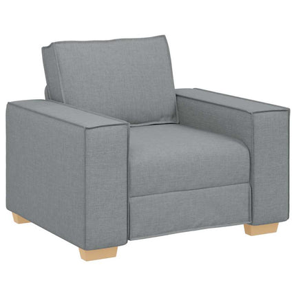 Canapé Fauteuil Gris Clair 60 cm Tissu