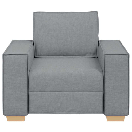 Canapé Fauteuil Gris Clair 60 cm Tissu