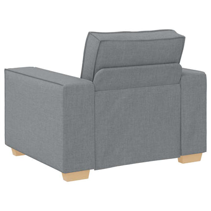 Canapé Fauteuil Gris Clair 60 cm Tissu