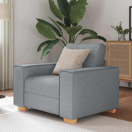 Canapé Fauteuil Gris Clair 60 cm Tissu