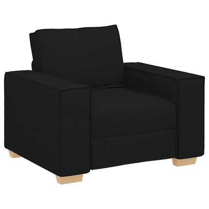 Canapé Fauteuil Noir 60 cm Tissu