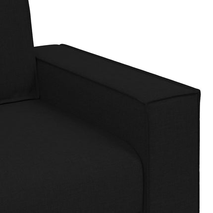 Canapé Fauteuil Noir 60 cm Tissu