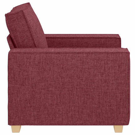 Canapé Fauteuil Rouge Vin 60 cm Tissu