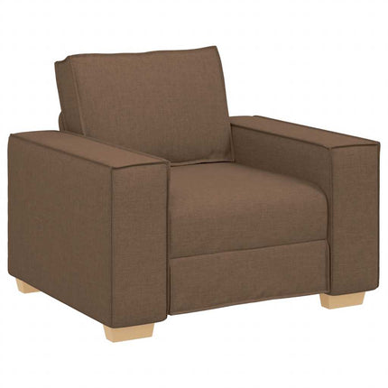 Canapé Fauteuil Marron 60 cm Tissu
