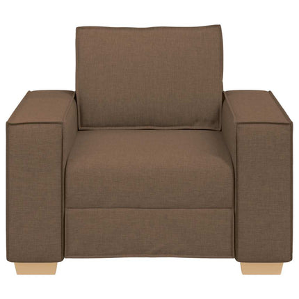 Canapé Fauteuil Marron 60 cm Tissu