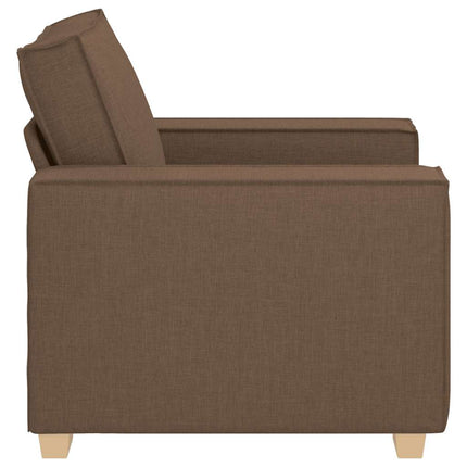 Canapé Fauteuil Marron 60 cm Tissu
