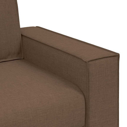 Canapé Fauteuil Marron 60 cm Tissu