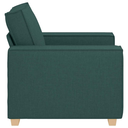 Canapé Fauteuil Vert Foncé 60 cm Tissu