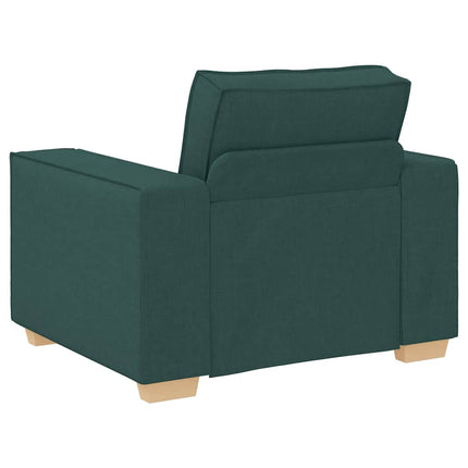 Canapé Fauteuil Vert Foncé 60 cm Tissu