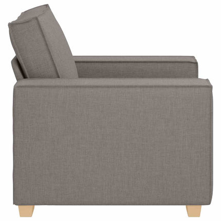 Canapé-chaise Taupe 60 cm Tissu