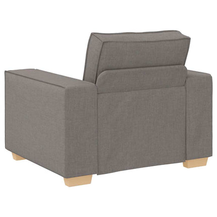 Canapé-chaise Taupe 60 cm Tissu