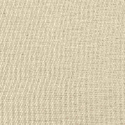 Canapé-chaise Crème 60 cm Tissu