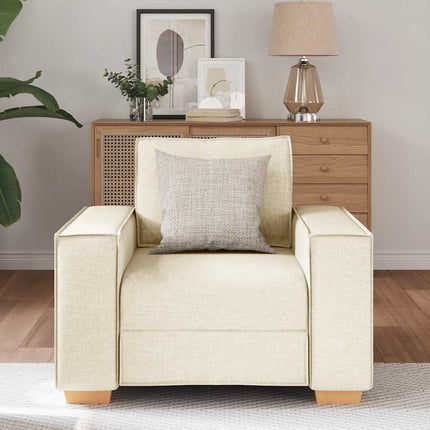 Canapé Fauteuil Lin 60 cm