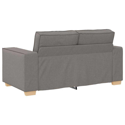 Canapé 2 places Taupe 120 cm Tissu