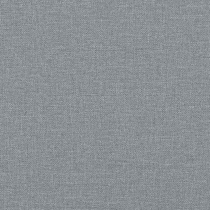 Canapé 3 places Gris clair 180 cm Tissu