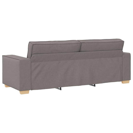 Sofa 3 places Taupe tissu