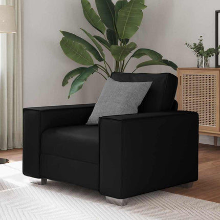 Fauteuil canapé Noir 99 x 78 x 84 cm Cuir artificiel
